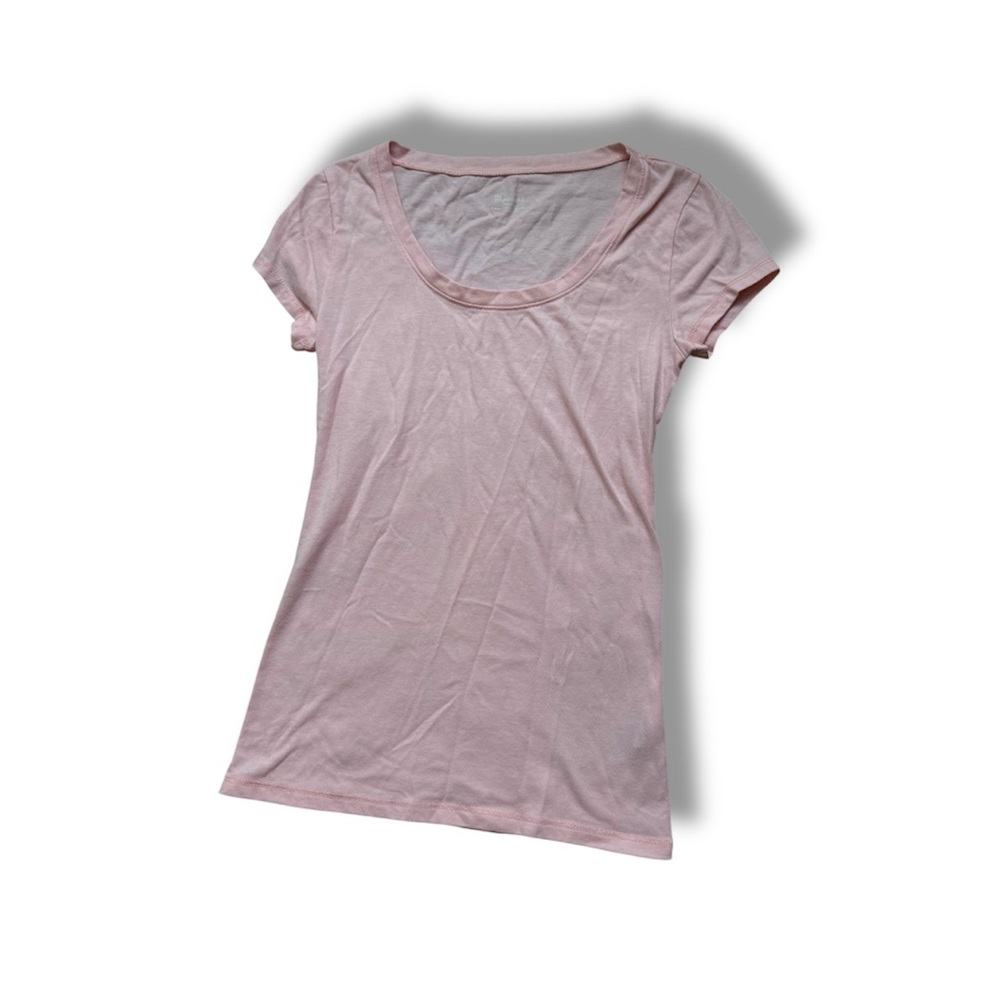 No Boundaries Light Pink Short Sleeve Tee
